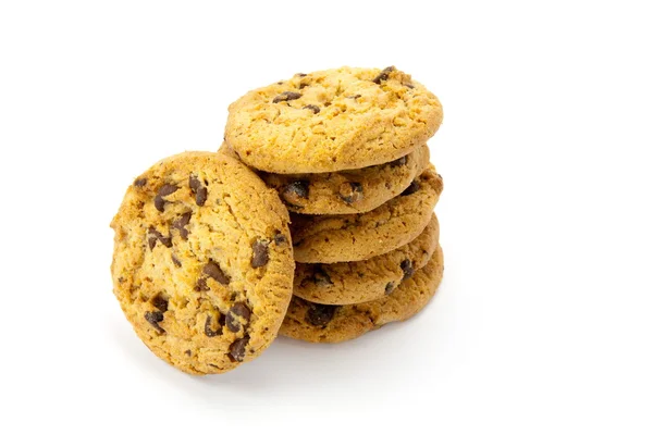 Cookies isolated on white backgrounds — Stock Photo, Image