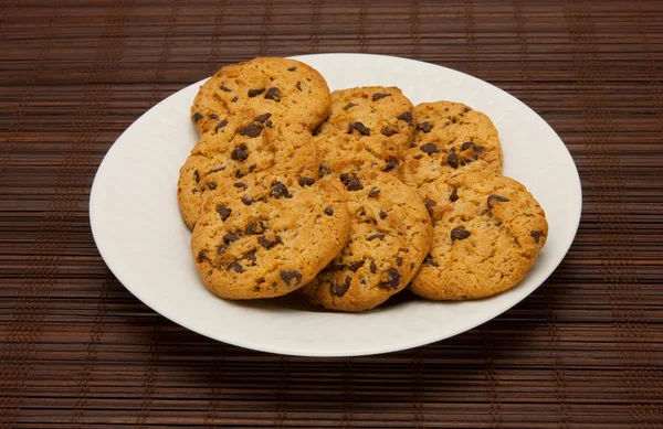 A plate of cookies — Stock Photo, Image
