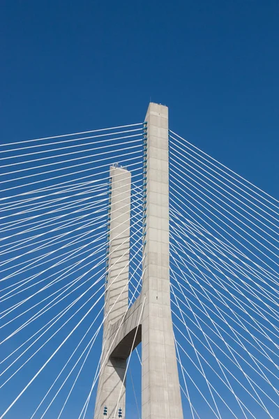 Detail of bridge in Lisbon, Portugal — Stock Photo, Image