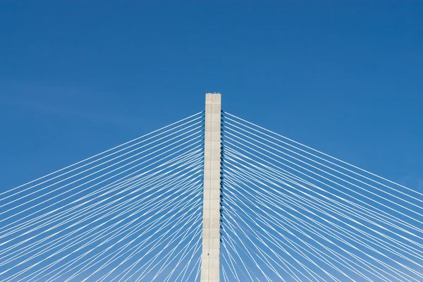 Detail der Brücke in Lissabon, Portugal — Stockfoto