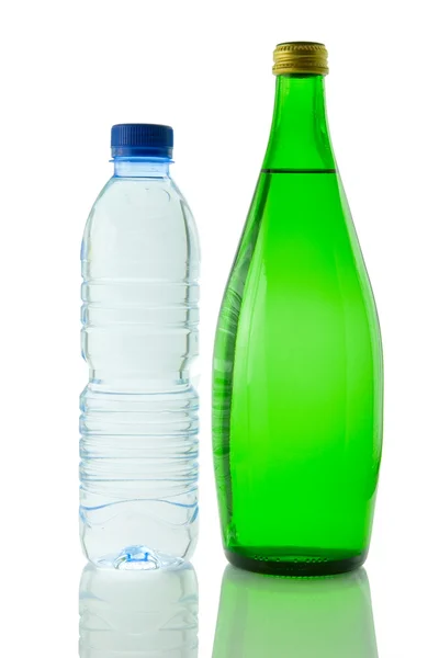 Bottles of mineral water — Stock Photo, Image