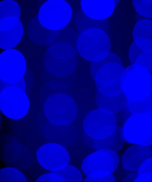 Abstrato desfocado luzes azuis — Fotografia de Stock