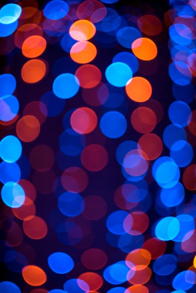 Abstrato desfocado luzes de cor — Fotografia de Stock