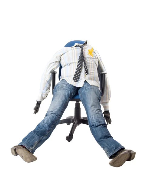 stock image Invisible man in clothes isolated