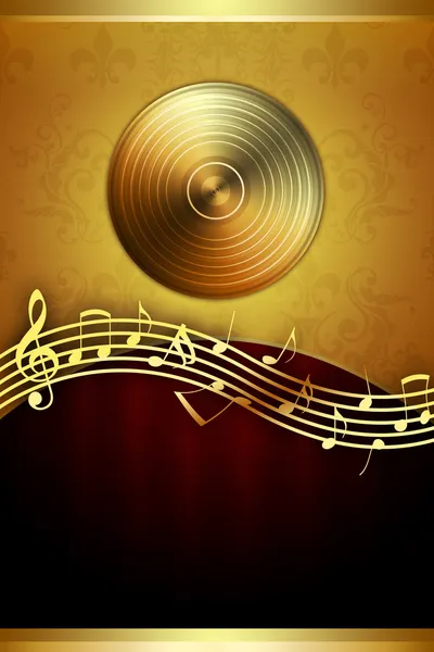 Premium Music Background — Stock Photo, Image