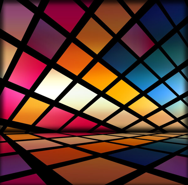 Футуристический интерьер
