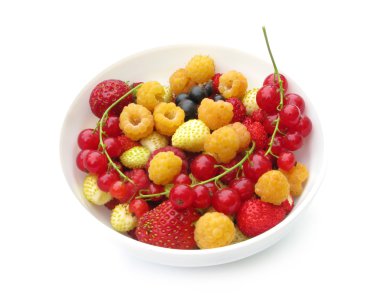 Delicious Fresh Berry Mix clipart