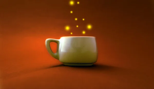 Enerjik kahve fincanı — Stok fotoğraf