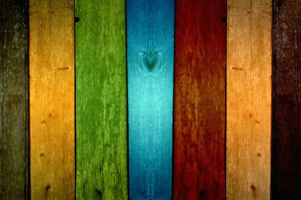 Multi-Colored Planks Background — Stock Photo, Image