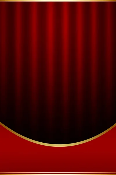 Theatre Background in Red Colors — Stock Photo, Image