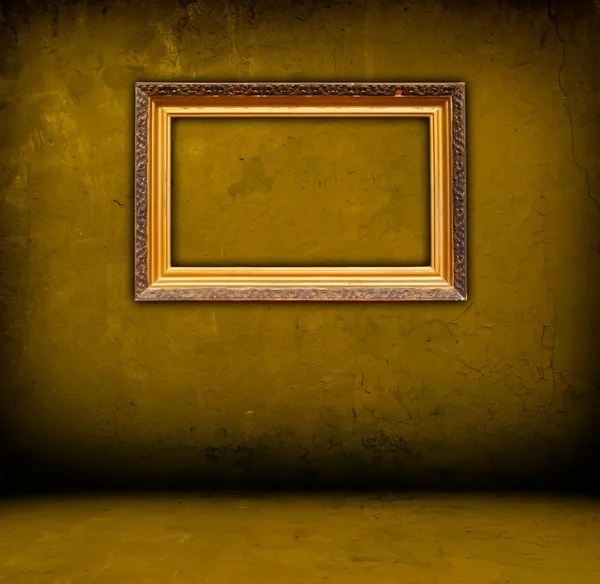 Prázdný snímek v prázdné místnosti — Stock fotografie