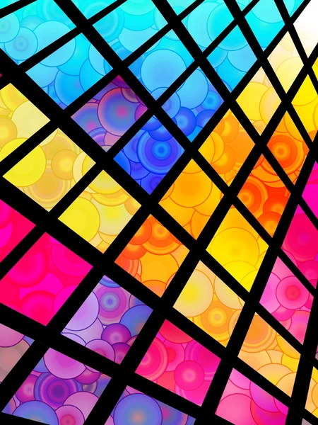Stained-Glass Background — Stock Photo, Image