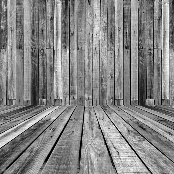 Vintage Wood Room — стокове фото