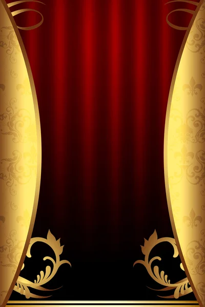 Decorative Golden Background — Stock Photo, Image
