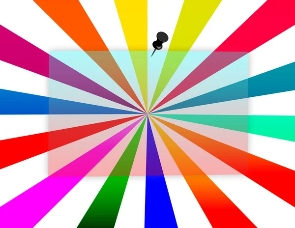 Frame on Multicolored Background — Stock Photo, Image