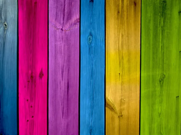 Kolorowe tło drewna — Zdjęcie stockowe
