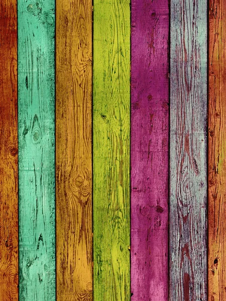 Colorful Wood Background — Stock Photo, Image