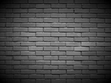 Dark Brick Wall Background clipart