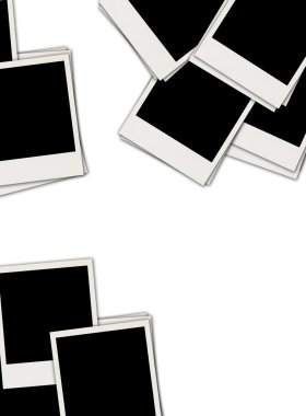 Piles of Empty Photos clipart