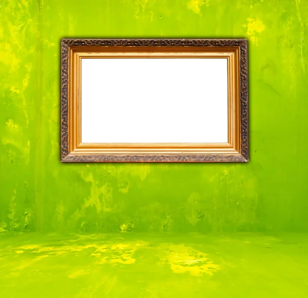 Blank Frame in Empty Room — Stock Photo, Image