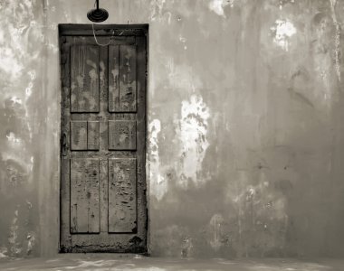 Vintage Wooden Door clipart