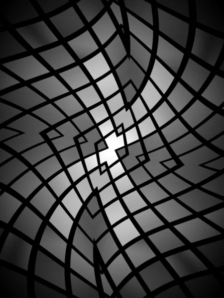 Schwarz-weiß abstrakter Hintergrund — Stockfoto