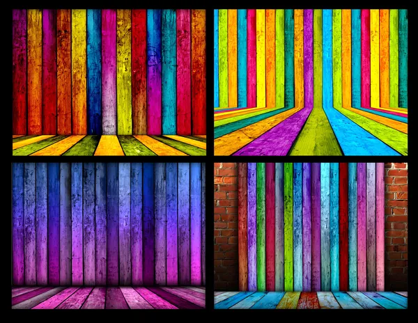 Set of colorful backgrounds — Stock Photo, Image