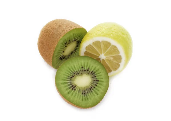 Kiwi and Lemon — Stock Photo, Image