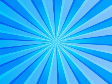 Blue Rays Background clipart