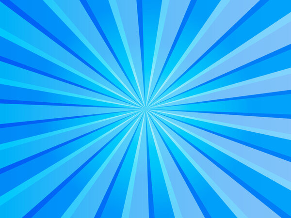 Blue Rays Background