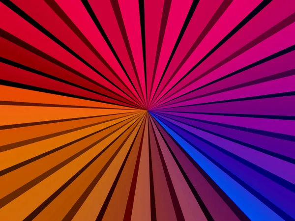 Colorful Rays — Stock Photo, Image