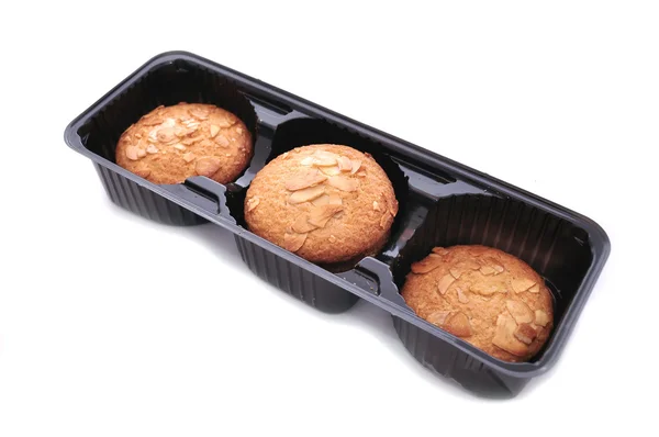 Boîte avec biscuits — Photo