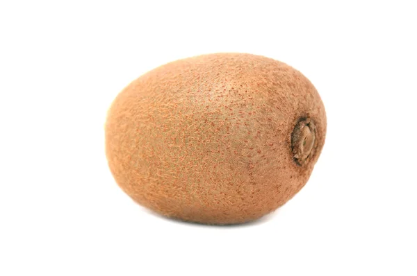 Oskalade kiwifruit på vit — Stockfoto