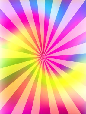 Rainbow Rays clipart