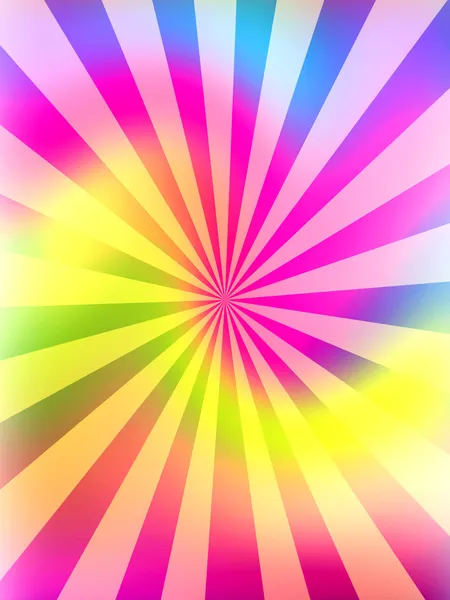 Rainbow Rays — Stok fotoğraf