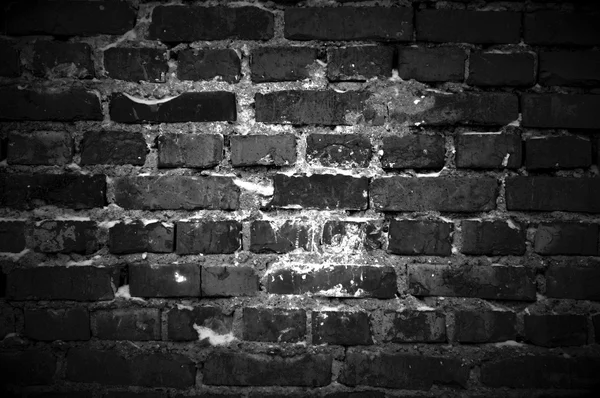 Koyu tuğla duvar — Stok fotoğraf