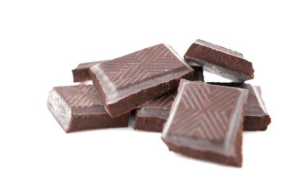 Шоколад таблетки — стокове фото