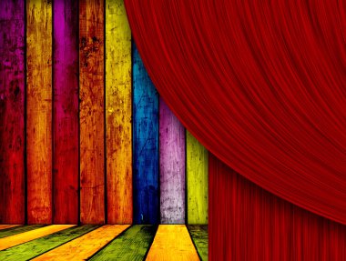 Theatrical Background clipart