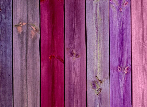 Tablones de madera de colores —  Fotos de Stock