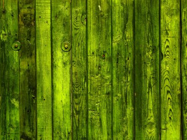 Green Wooden Wall clipart