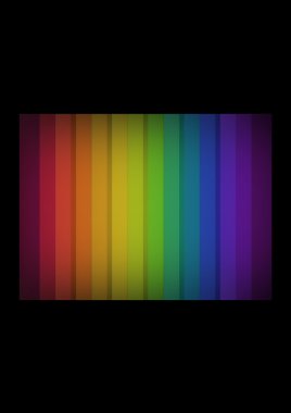 Dark Rainbow Background clipart