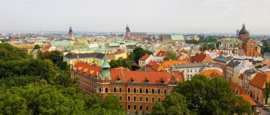 krakow şehir panoraması