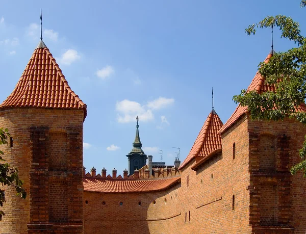 Ancient castle in Warsaw — Stock Photo, Image