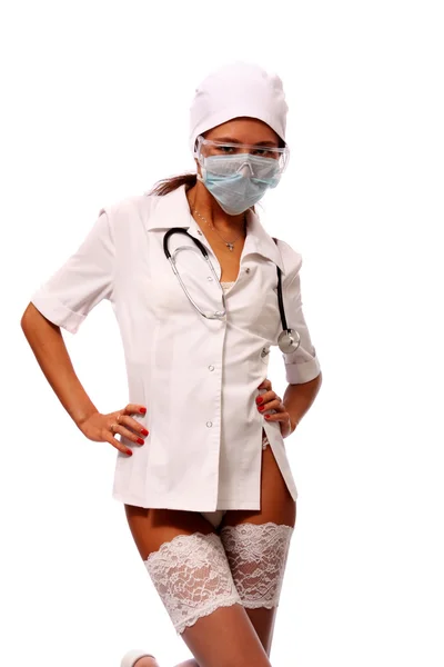 Enfermeira sexual — Fotografia de Stock