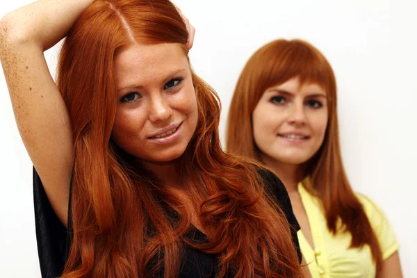 Vörös hajú pár — Stock Fotó