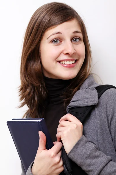Young smiling business woman — Stock Photo, Image
