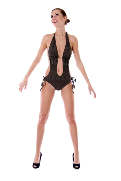 Donna in bikini — Foto Stock