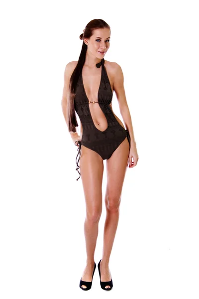Vrouw in bikini — Stockfoto