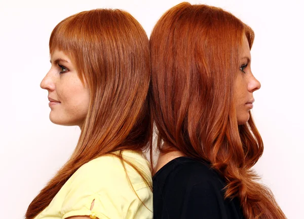 Coppia dai capelli rossi — Foto Stock
