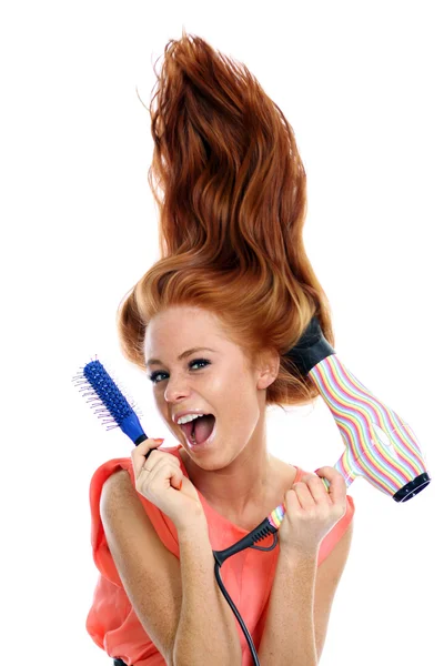 Salão de beleza cabelo — Fotografia de Stock
